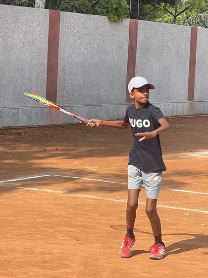 This young player is already showing great form and concentration. We identify and nurture potential from the earliest age.