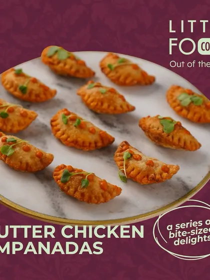 My Butter Chicken Empanadas are a fusion favorite. These bite sized pastries are filled with creamy, flavorful butter chicken, offering a delightful twist on two classic dishes.