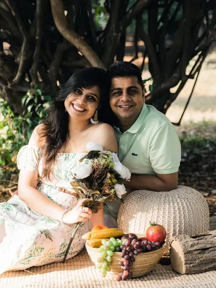 My mini sessions aren't just for kids. They are for celebrating love in all its forms. A relaxed outdoor picnic session like this is a wonderful way to capture your connection as a couple in a natural and heartfelt way.
