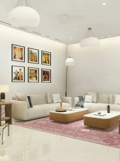We often use concept sketches to help clients visualize their space. Here, a hand-drawn grand piano is overlaid on the photo of a finished living room, showing how we plan for and integrate our clients' passions into the design.