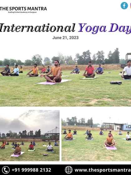 On International Yoga Day, our players incorporated yoga into their training. We believe in holistic development, using practices like yoga to improve flexibility, balance, and mental focus.