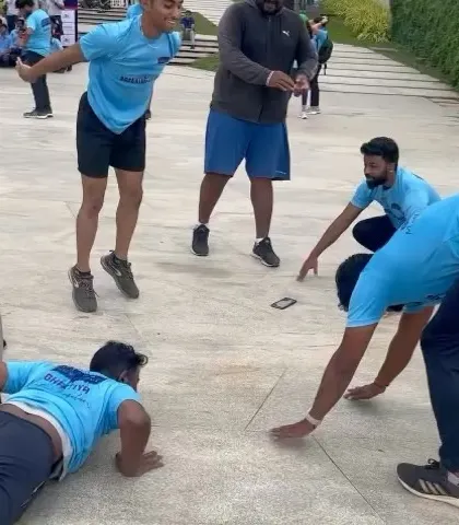 Another shot from the "Run for Inclusion" event. It's always rewarding to use our fitness to give back to the community.