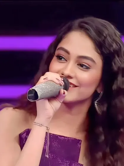 A close-up from one of my performances on the show.