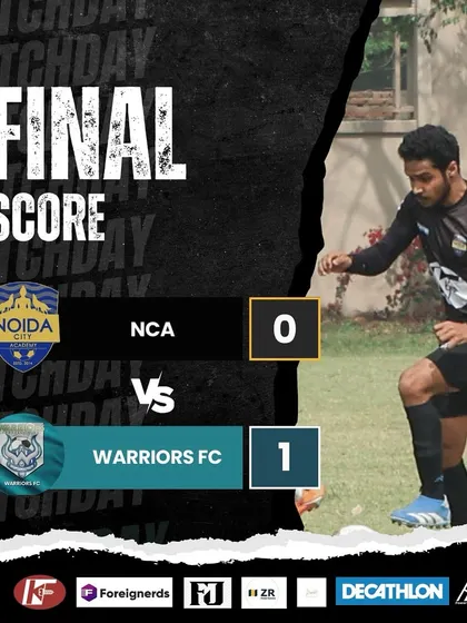 The scorecard from our Matchday 7 fixture against Warriors FC in the Super League.