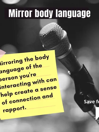 A second post on mirroring body language. This mentalist technique is incredibly effective for building rapport quickly in one-on-one conversations or small group settings.