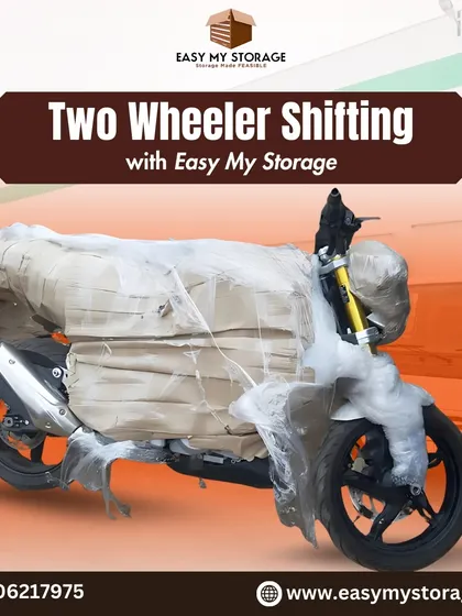 We provide specialized two-wheeler shifting and storage services. Your bike is professionally packed and wrapped to prevent any scratches or damage during transport and storage, offering a secure solution for your prized possession.