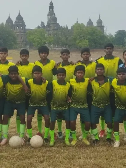 The Tamil Nadu U14 team, featuring our players Aditya and Nitish, at the SGFI football tournament.
