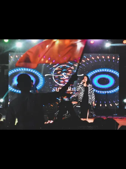 The energy at RVCE was just incredible. Seeing the crowd wave the Kannada flag while we perform is a feeling that gives me goosebumps every single time.