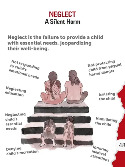 This piece illustrates the concept of neglect. My work for this project aimed to support the NGO's mission to protect the most disadvantaged children.