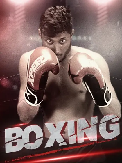 A promotional graphic for our boxing classes. Boxing is a vital skill for any MMA fighter, and we provide expert coaching to sharpen your hands.