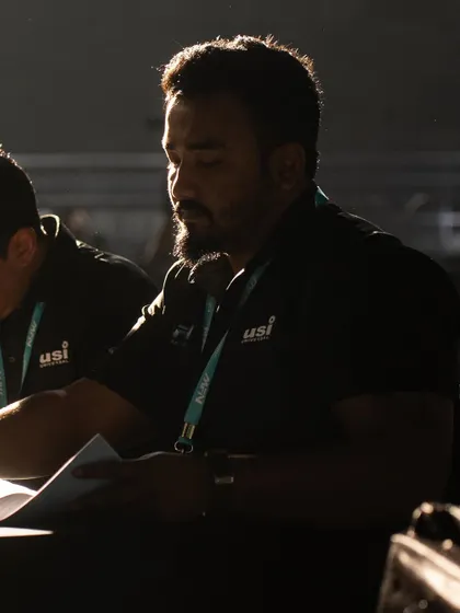 Another shot from the judge's table at MFN. It's an honor to be entrusted with this role by Asia's biggest promotion.
