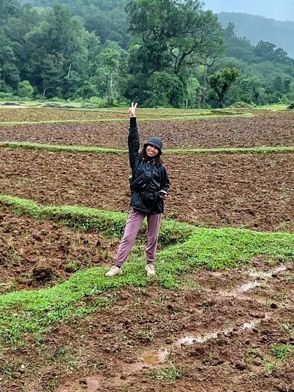 Peace and happiness in the green fields of Kodachadri. These treks are designed to be a soulful escape from the daily grind.