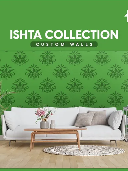 For those who prefer subtle yet noticeable statements, my Ishta Collection offers sophisticated abstract and geometric stencils. These designs add a touch of elegance and artistry to your walls with meticulous care.