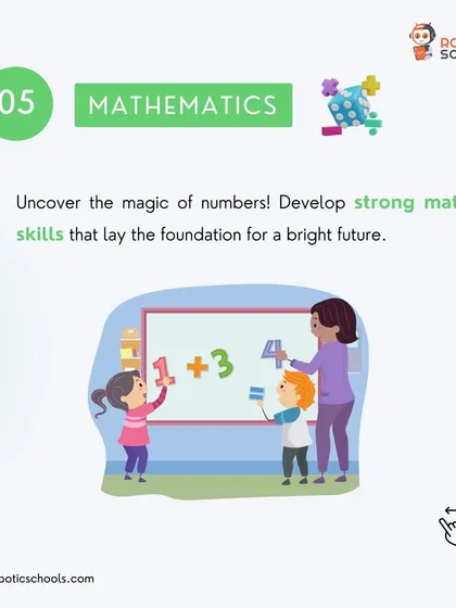 Mathematics is the magic of numbers. My projects help develop strong math skills that lay the foundation for a bright future in any technical field.