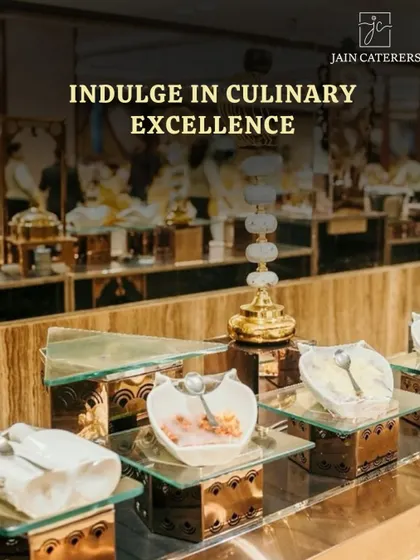 Indulge in culinary excellence. A beautifully arranged dessert station with a variety of sweet treats on display.