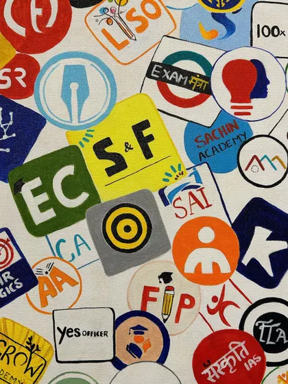 The vibrant colors and diverse shapes of the logos created a visually stunning effect. Each logo represents a creator in the AppX community.