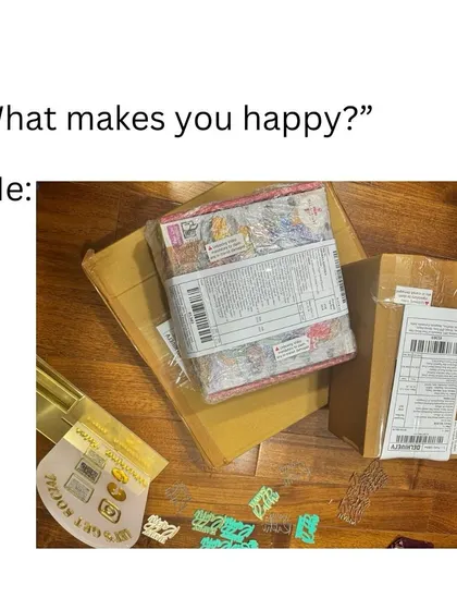 What makes us happy? Seeing our packages ready to ship out to our wonderful clients.