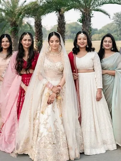 A beautiful moment with the bride and her bridesmaids. I had the pleasure of doing makeup for some of the bride tribe, creating cohesive yet personalized looks for each of them.