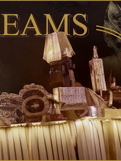 Another angle of our elaborate decor, highlighting the detailed craftsmanship of our serving pieces and thematic elements that contribute to a luxurious and cohesive event design.