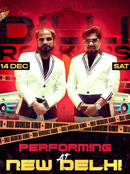 Beating to the sound of our own drum in New Delhi. We're proud to be one of the top bands in the capital city.