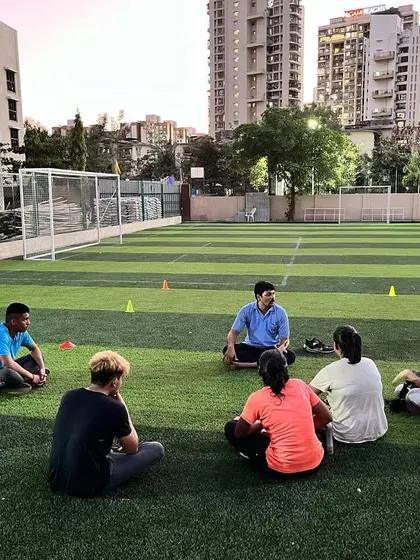 Another angle of our post-training talk session. These discussions are vital for team bonding and building the mental fortitude required for boxing.