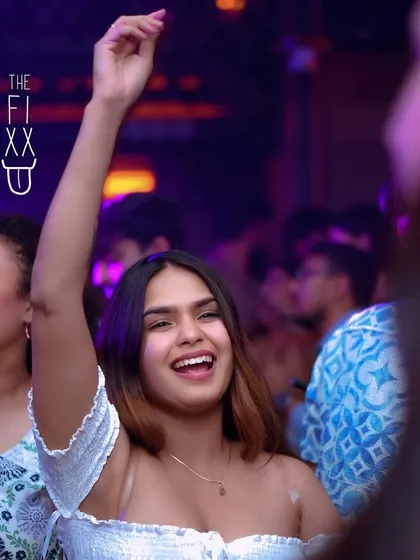 Pure joy on the dance floor. My goal is to see smiles like this and hands in the air all night long.
