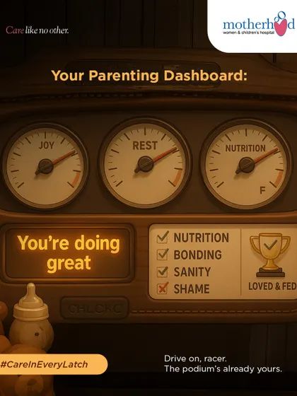 Your parenting dashboard should be focused on joy, rest, and nutrition, not shame. No matter how you feed your baby, you are doing great. The podium is already yours because your baby is loved and fed.