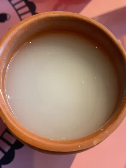 A refreshing welcome drink from the Bastar festival, made from local ingredients, offering a true taste of the region.
