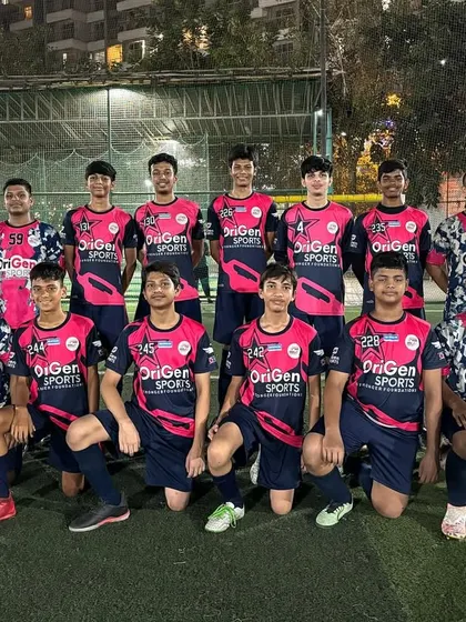 Our U17 team celebrating the end of a successful summer camp. The camp was filled with intense training, new friendships, and a shared passion for football.