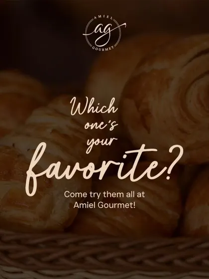 With so many options, it can be hard to choose. Which of my freshly baked viennoiseries is your favorite? I invite you to come try them all and find out.