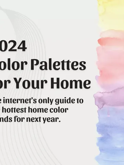 Color is one of the most powerful tools in design. This guide to 2024 color palettes is meant to inspire you to find the hues that make you feel alive and reflect your personality in your home.