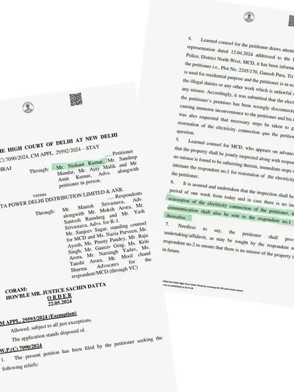 One against all is a challenge I welcome. This court order directs the immediate restoration of an electricity connection, showcasing my ability to secure urgent relief for my clients.
