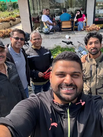 A final group selfie from a Sunday ride, capturing the spirit of our team.