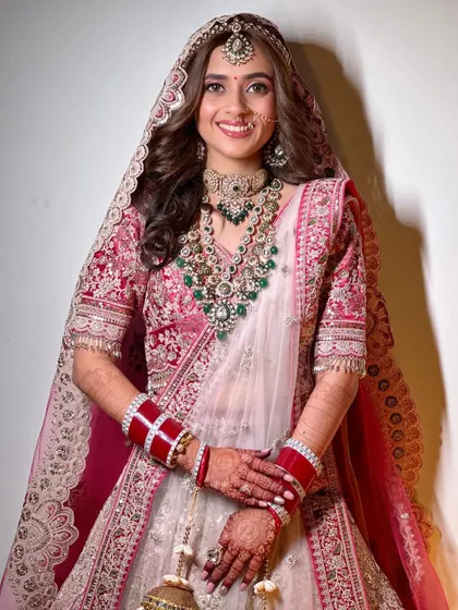 The final look is a perfect example of modern bridal beauty. It's all about enhancing, not hiding, your natural radiance.