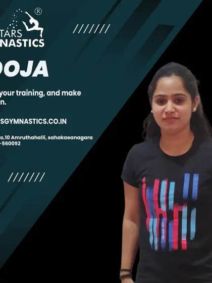 Meet our coach, Pooja. She encourages every student to trust in their training and provides the guidance they need to make their gymnastics goals happen.