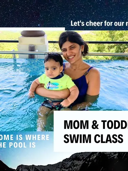 A celebration of mom and toddler swim classes, where home is where the pool is.