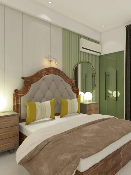 A collection of our 3D design concepts, showcasing various styles, color combinations, and layouts for kitchens, bedrooms, and living rooms. This is the first step in bringing your dream home to life.