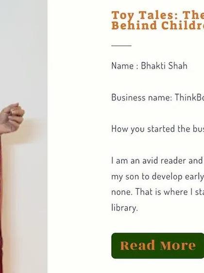 I was honored to be featured on She CEO, a platform that celebrates women entrepreneurs. It was a wonderful opportunity to share the story and passion behind ThinkBox Library.