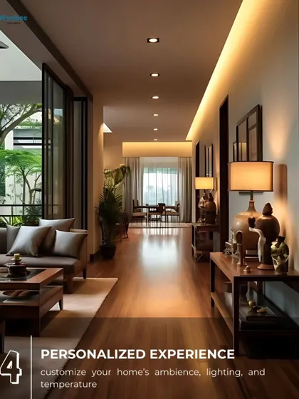 I deliver a personalized experience by giving you the power to customize your home's ambiance. You can easily adjust lighting, temperature, and more to create an environment that's uniquely yours.