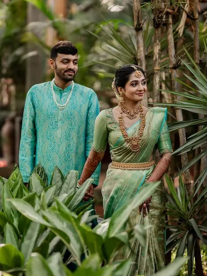 A candid embrace filled with laughter and fun. We aim to capture the genuine, playful dynamic between our couples, making their wedding photography feel as real as their love story.