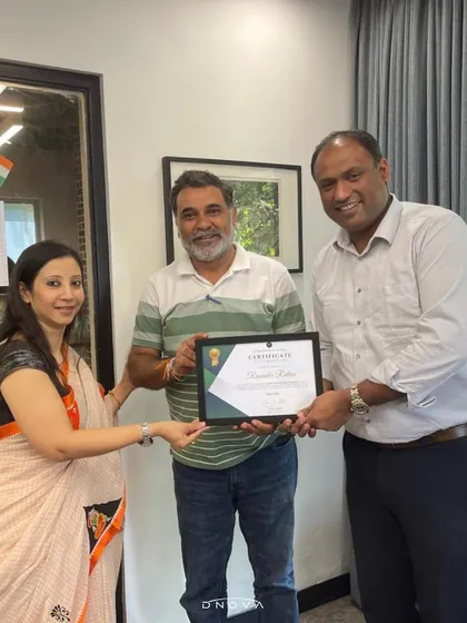 Concluding a Leadership Excellence Training session for my team. Investing in our people's growth is key to building a culture of excellence and innovation.