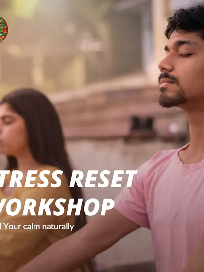 Our Stress Reset Workshop is designed to help you find your calm naturally. We focus on practical techniques to manage the pressures of modern life, giving you the tools to feel more balanced and in control.