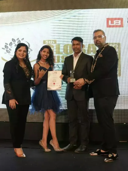 Receiving a Global Business Leadership Award. This recognition reflects our commitment to professionalism and excellence.