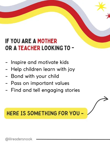 Are you a mother or teacher looking to inspire kids, bond with your child, and pass on important values? This training is designed for you.