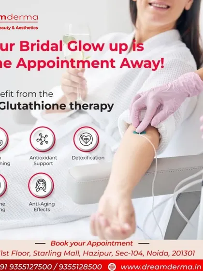 Getting ready for a special day? My IV Glutathione therapy is the perfect way to achieve a radiant bridal glow from the inside out, offering benefits like skin brightening, detoxification, and an antioxidant boost.