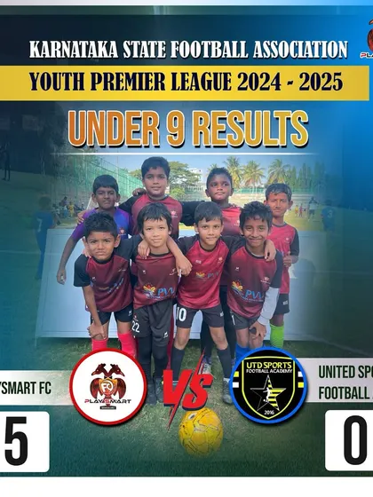 Back-to-back victories! A stunning 5-0 win for our U-9 team, showcasing their dominance.