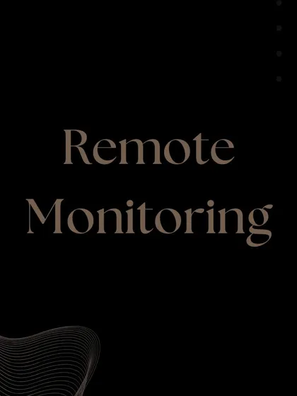 This graphic emphasizes "Remote Monitoring" as a feature of IP video door phones. You can see who is at your door and grant access from anywhere using your smartphone, adding a layer of security and convenience.
