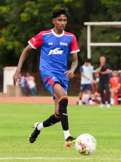 Our U19 Young Blues Elite team showed incredible resilience and character in a friendly match against the U20 Nagaland team.