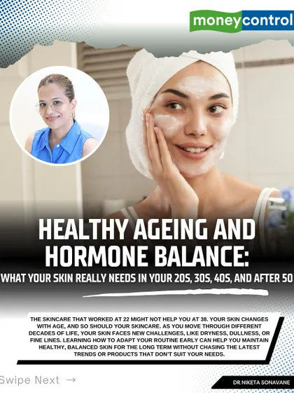 I was grateful for the opportunity to contribute to Moneycontrol on healthy aging and hormone balance. The skincare that worked at 22 might not help at 36. This article explains what your skin really needs in your 20s, 30s, 40s, and beyond.