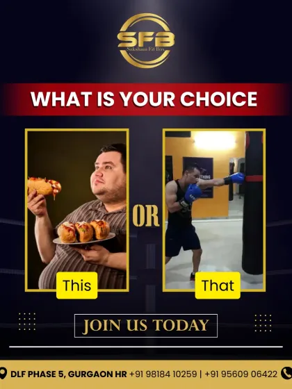 Every day presents a choice. You can choose temporary satisfaction or you can choose the discipline that leads to lasting strength and confidence. We are here to help you make the right choice for your health.